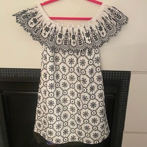 TOMMY BAHAMA WOMENS DRESS BLACK AND WHITE Medium